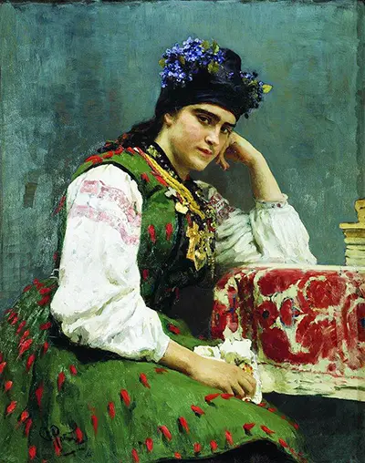 Portrait of Sophia Dragomirova Ilya Repin